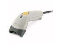 Zebra (Motorola) LS1203 - Handscanner-Laser, wei, USB (inkl. Kabel) + Halter