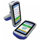Datalogic Joya Touch Plus - Mobiler Computer mit 2D-Imager und Windows Embedded (Grau/Grau/Blau) WLAN a/b/g/n, Bluetooth 4, NFC, 512MB RAM, 1GB Flash