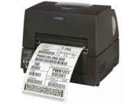 Citizen CL-S6621 - Etikettendrucker, Thermotransfer, 6, 203dpi, RS232 und USB, dunkelgrau