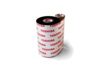 TOSHIBA TEC BSA45110SW1 - Farbband Wachs Qualitt erweitert mit verbesserter Abriebbestndigkeit, 450m x 110mm, schwarz, 1 Zoll-Kern, Auenwicklung Verkauf nur als Verpackungseinheit (VPE = 10 Stck) 1 Zoll = 25,4mm fr Toshiba-Drucker B-SA4 Serie