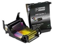 Zebra Load-N-Go Farbband fr ZXP Serie 1, schwarz, ca. 1000 Drucke/Rolle