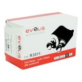 Evolis R3011 - 5 Panel Farbband - YMCKO - 200 Karten/Rolle (für Pebble, Dualys)