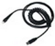 Datalogic RS232-Spiral-Kabel fr PowerScan 7000BT / Magellan 1000i - DE9S, Netzteileingang, 3,6m
