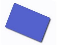 ART development Plastikkarte - 30mil, 0,76mm (blanko) - blau (Verkauf nur als Verpackungseinheit, VPE = 100 Stück)