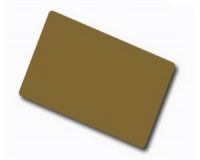 ART development Plastikkarte - 30mil, 0,76mm (blanko) - gold-rot metallic (Verkauf nur als Verpackungseinheit, VPE = 100 Stck)