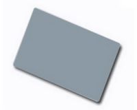 ART development Plastikkarte - 30mil, 0,76mm (blanko) - silber (Verkauf nur als Verpackungseinheit, VPE = 100 Stück)
