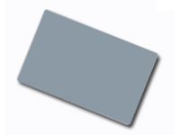 ARTDEV Plastikkarte - 30mil, 0,76 mm mit unprogrammiertem Lo-Co Magnetstreifen (blanko), Silber beidseitig (VPE = 500 Stck)