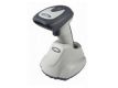 Cino FuzzyScan F780BT-HC - Funk-CCD-Scanner für das Gesundheitswesen, USB-KIT, weiss inkl. Ladestation mit Netzteil und USB-Kabel