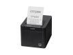 Citizen CT-E301 - Antibakterielles Gehuse, 80mm, Abschneider, USB, schwarz Ohne Anschlusskabel, inkl. Netzteil und Netzkabel