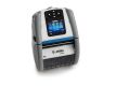 Zebra ZQ620-HC - Mobiler Bon- und Etikettendrucker frs Gesundheitswesen, Druckbreite 72mm, Bluetooth 4.1 + WLAN, Label Taken Sensor Inkl. Grtelclip, Schultergurt und Akku (3250mAh)