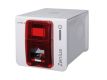 Evolis Zenius Classic - Farb-Plastikkartendrucker, rot, USB