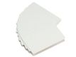 ARTDEV Plastikkarte - 50mil, 1.25mm (blanko) - weiß ++Abgabe nur als VPE 100ter Pack++