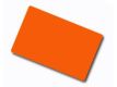 ART development Plastikkarte - 30mil, 0,76mm (blanko) - orange (Verkauf nur als Verpackungseinheit, VPE = 100 Stück)