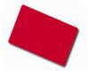 ART development Plastikkarte - 30mil, 0,76mm (blanko) - rot (Verkauf nur als Verpackungseinheit, VPE = 100 Stück)