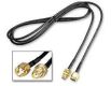 NORDIC ID Nordic ID FR22 external antenna cable  length 1m, SMA-male 90 to RP-SMA