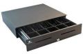 APG CASH DRAWERS ECD405 Slide-Out Hardwired Printer, 12v Interface, Black, 4x8, 405x420x100, Steel, RJ11