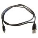 BLUE PRODUCTS USB 2.0 Cable, A - B, Black, 2m
