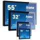 iiyama ProLite Einbau LCDs, 39,6cm (15,6''), Projected Capacitive, 10 TP, Full HD, Kit (USB), schwarz